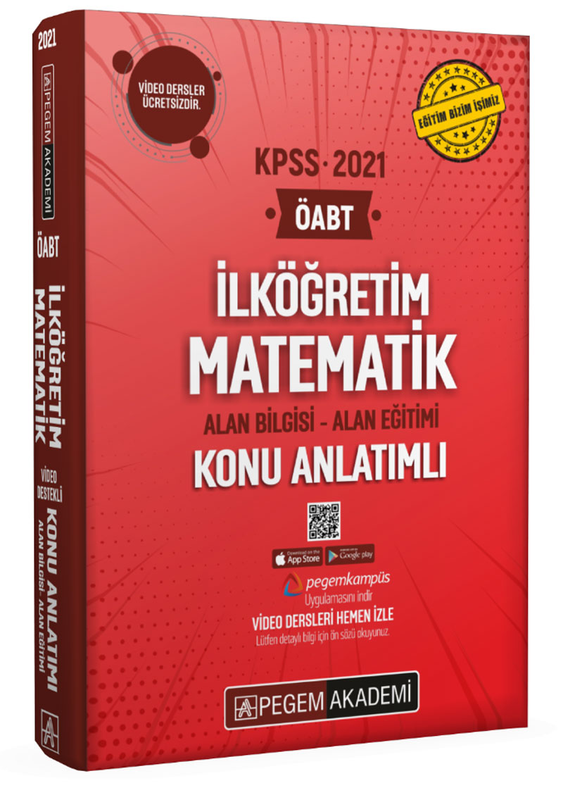 2022 KPSS ÖABT İlköğretim Matematik Konu Anlatımlı